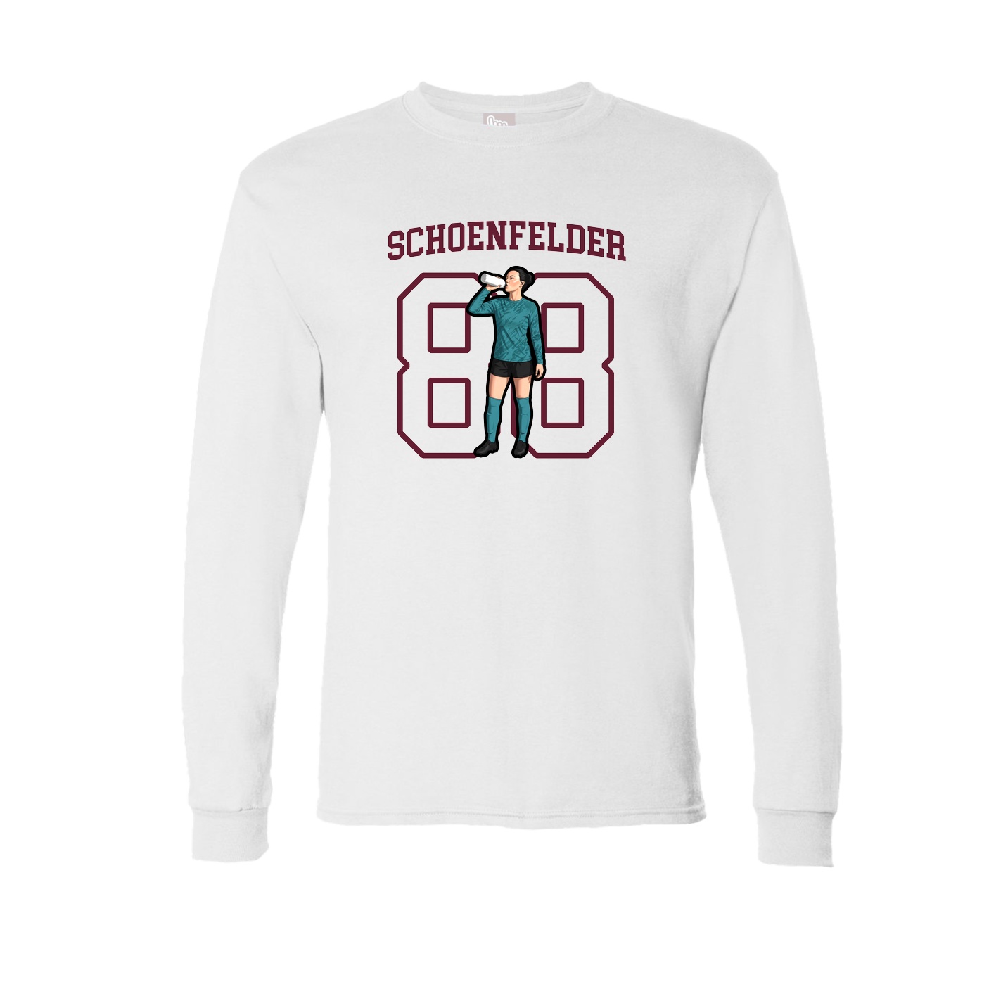 Long Sleeve Tee — Shirsey in White