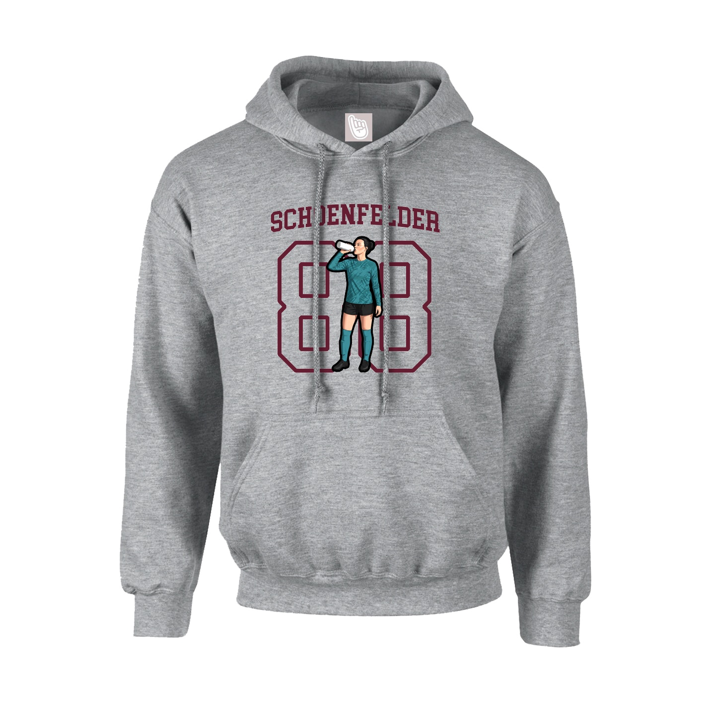 Youth Hoodie — Shirsey in Grey