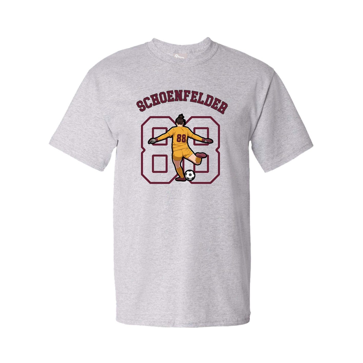 Youth Tee — Shirsey Arch in Grey
