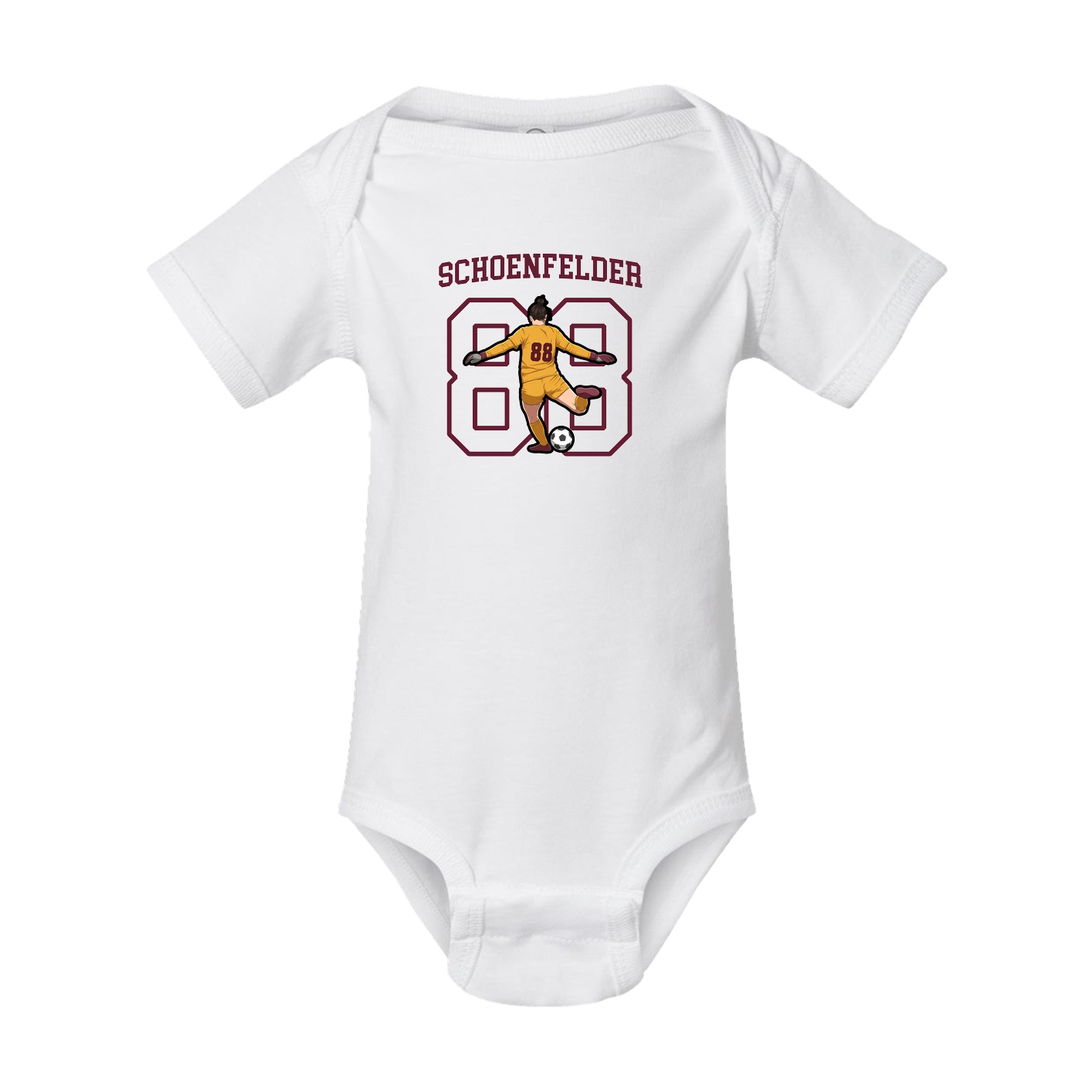 Baby Onesie — Shirsey in White