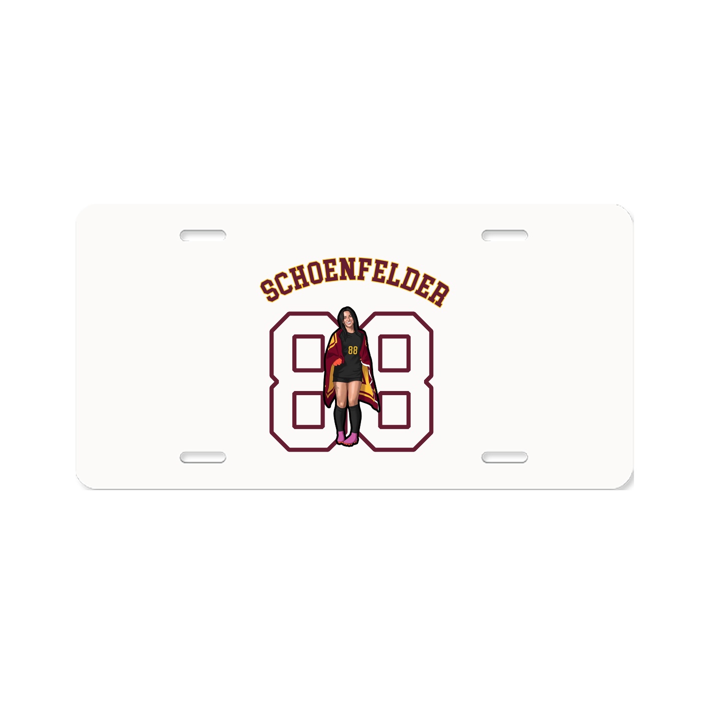 License Plate — Shirsey Arch in Classic
