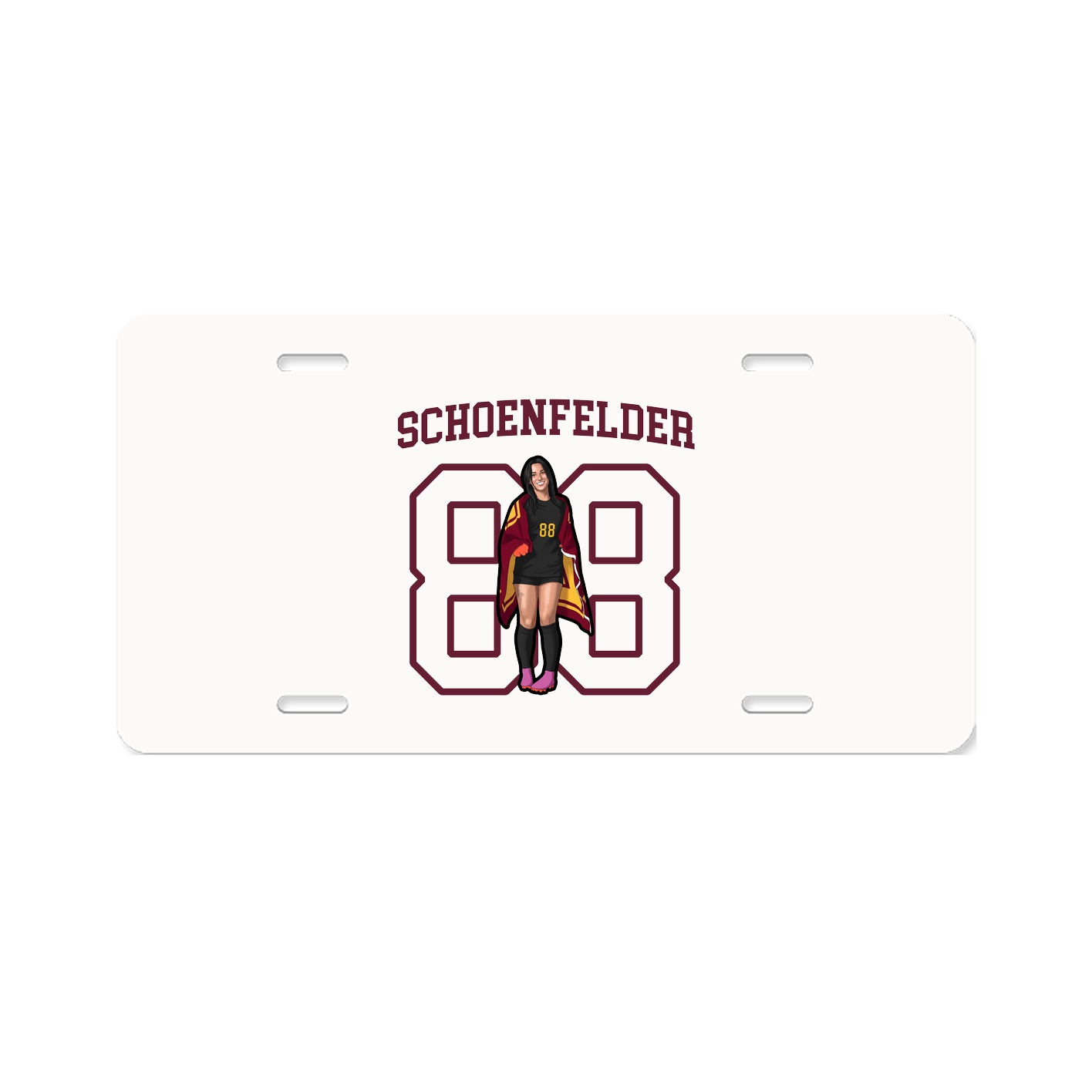 License Plate — Shirsey in Classic