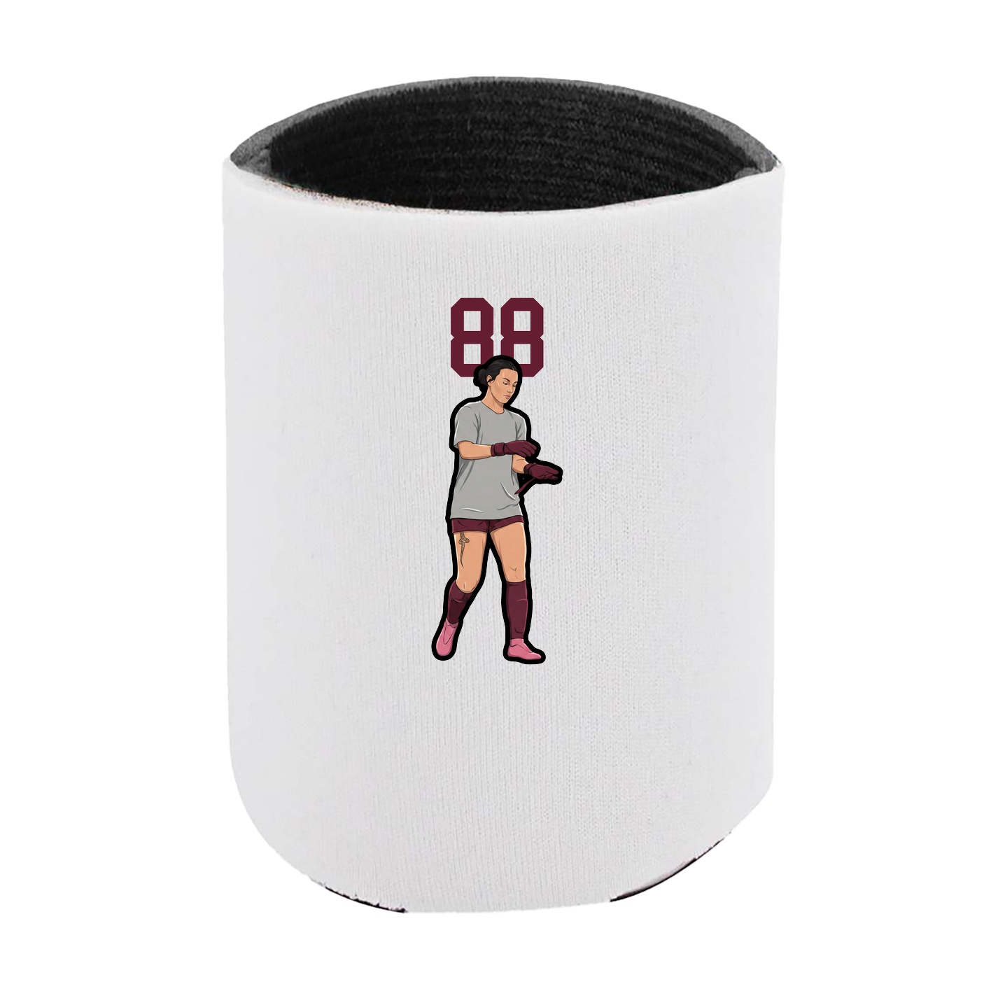 Can Holder — Number Top in White