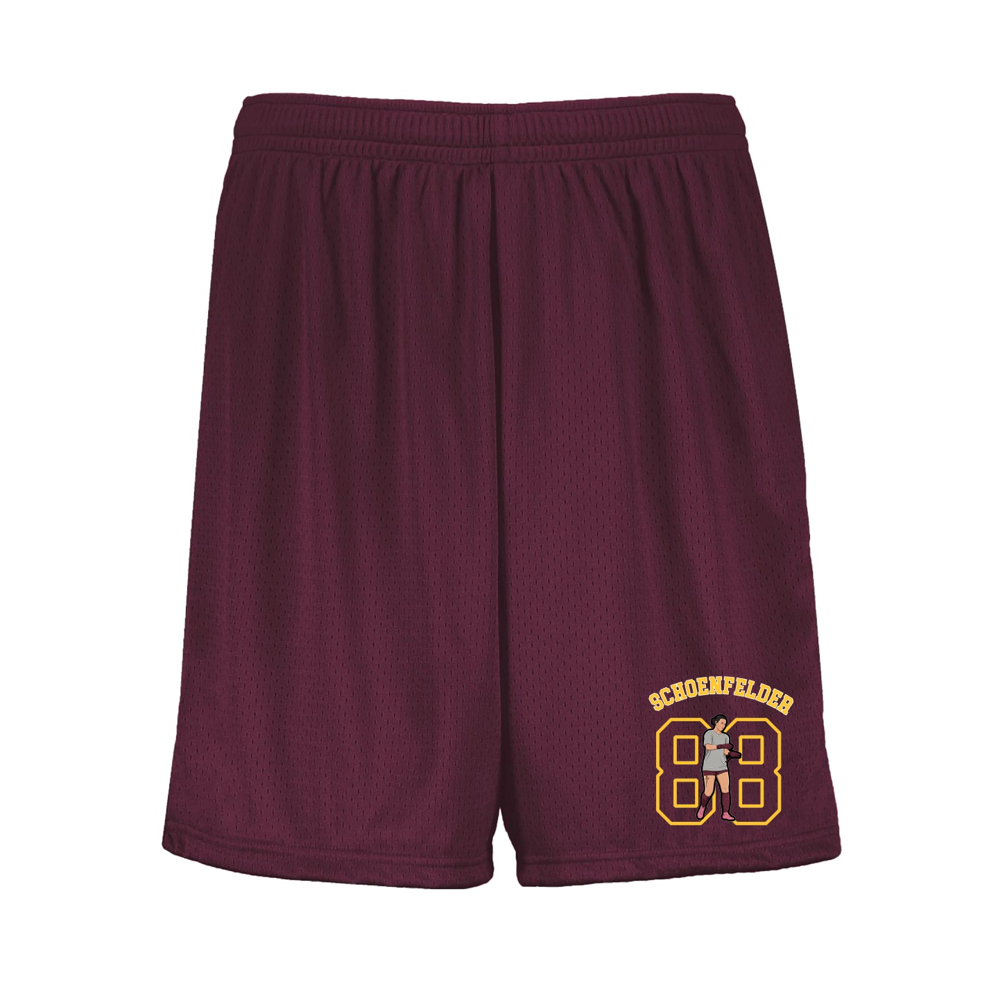 Shorts — Shirsey Arch in Maroon