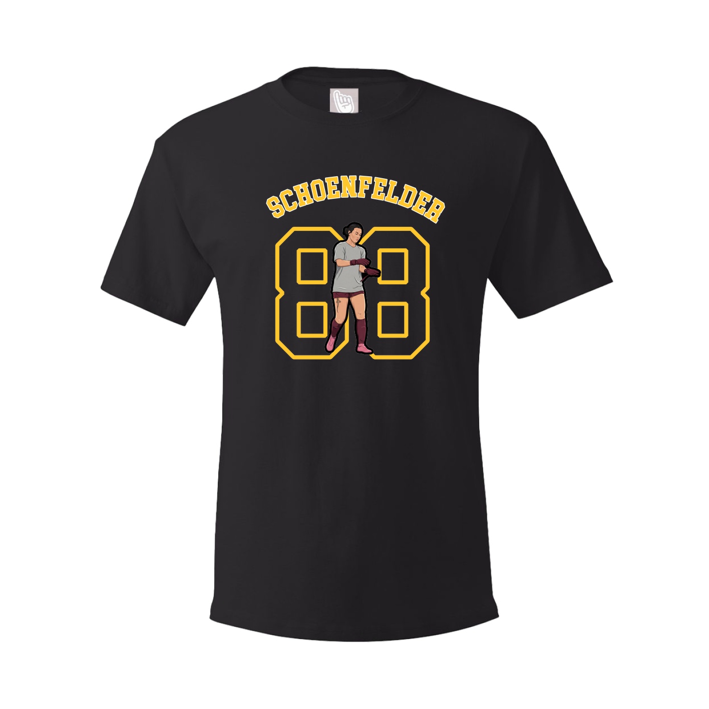 Youth Tee — Shirsey Arch in Black