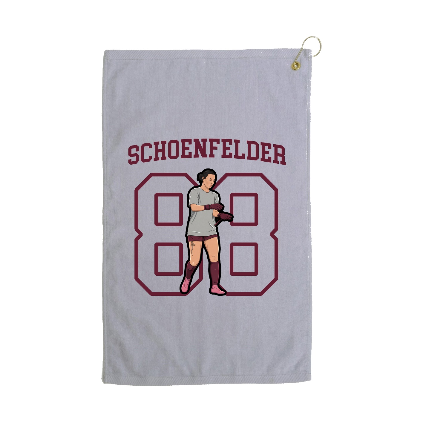 Golf Towel — Shirsey in Grey
