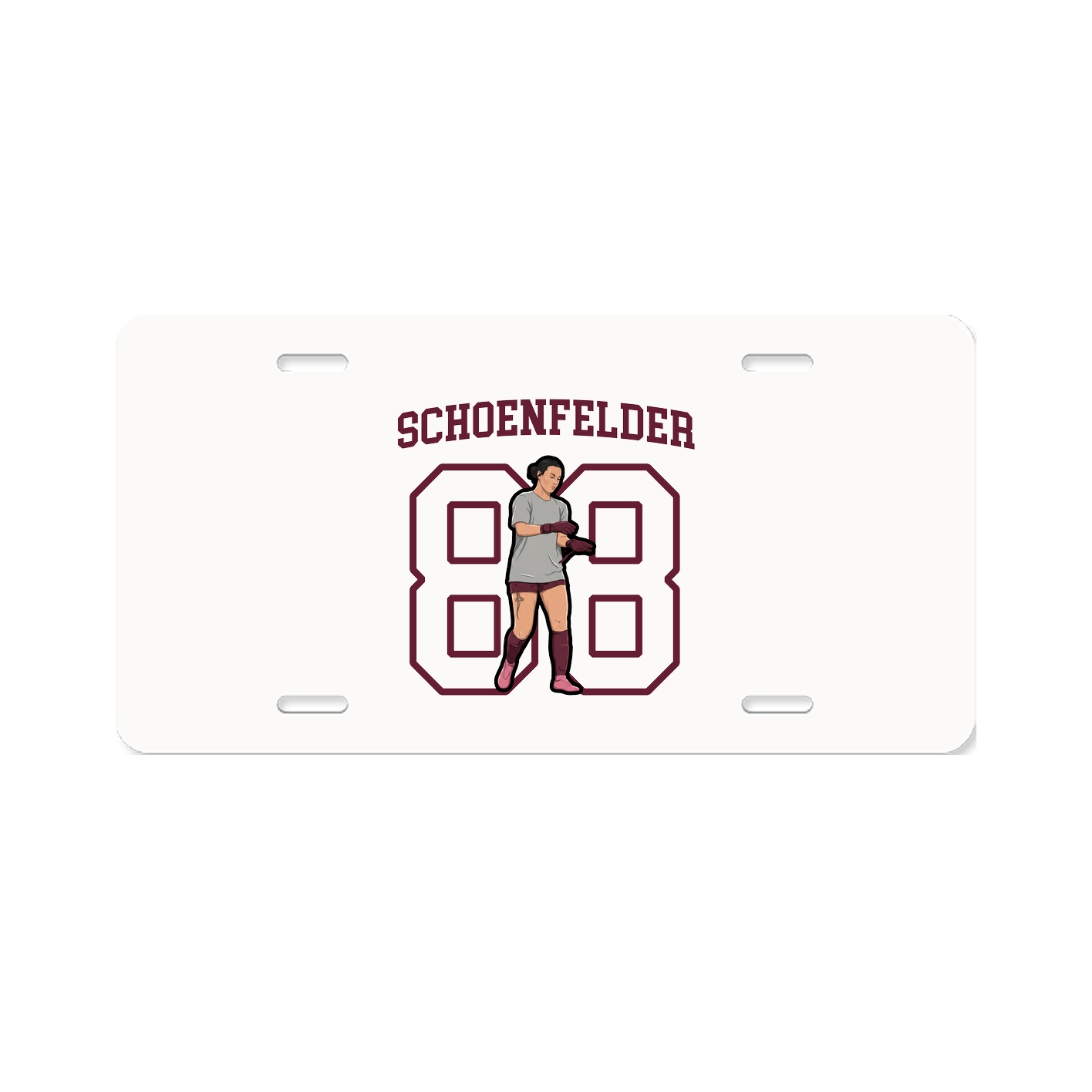 Aluminum License Plate