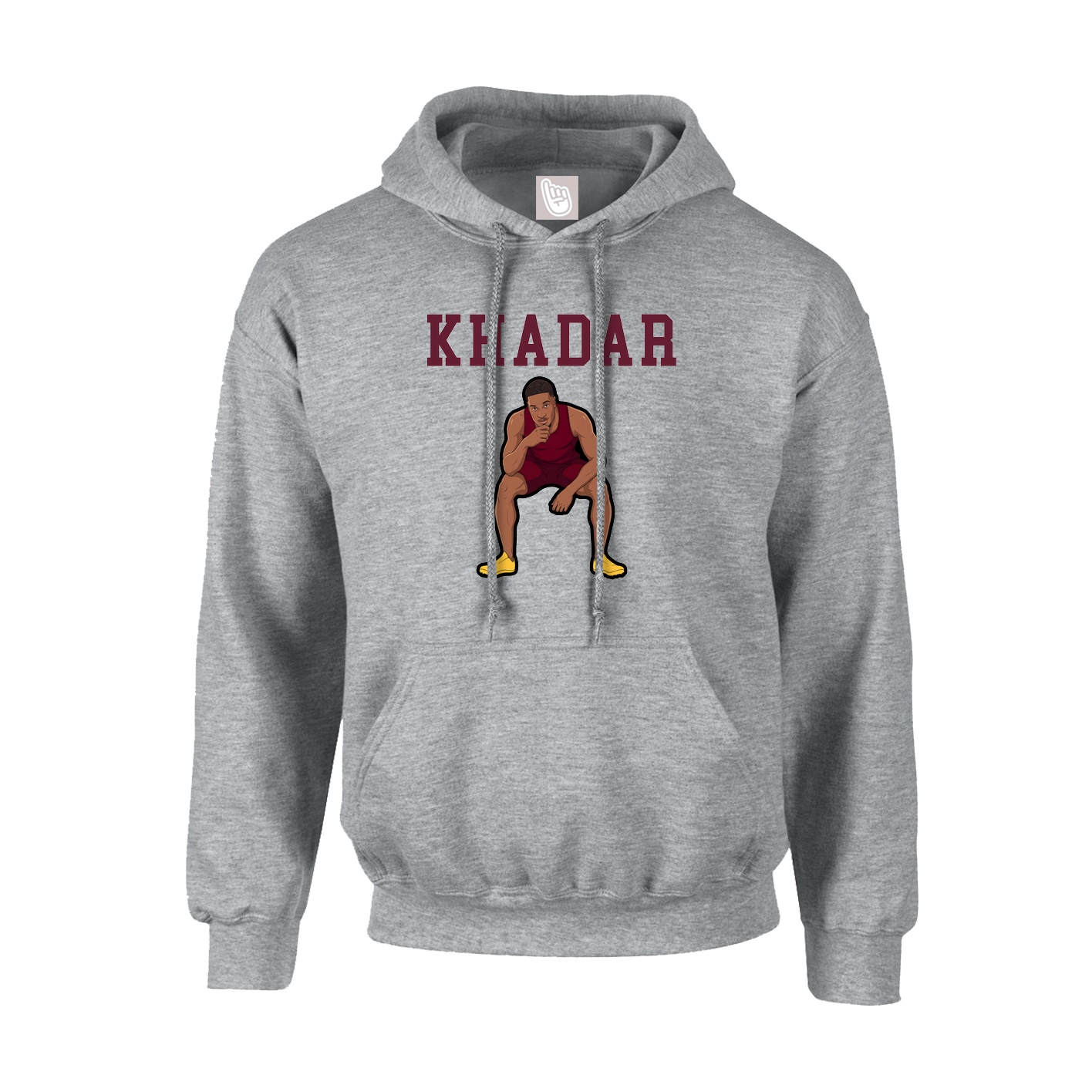Hoodie — Shirsey in Grey