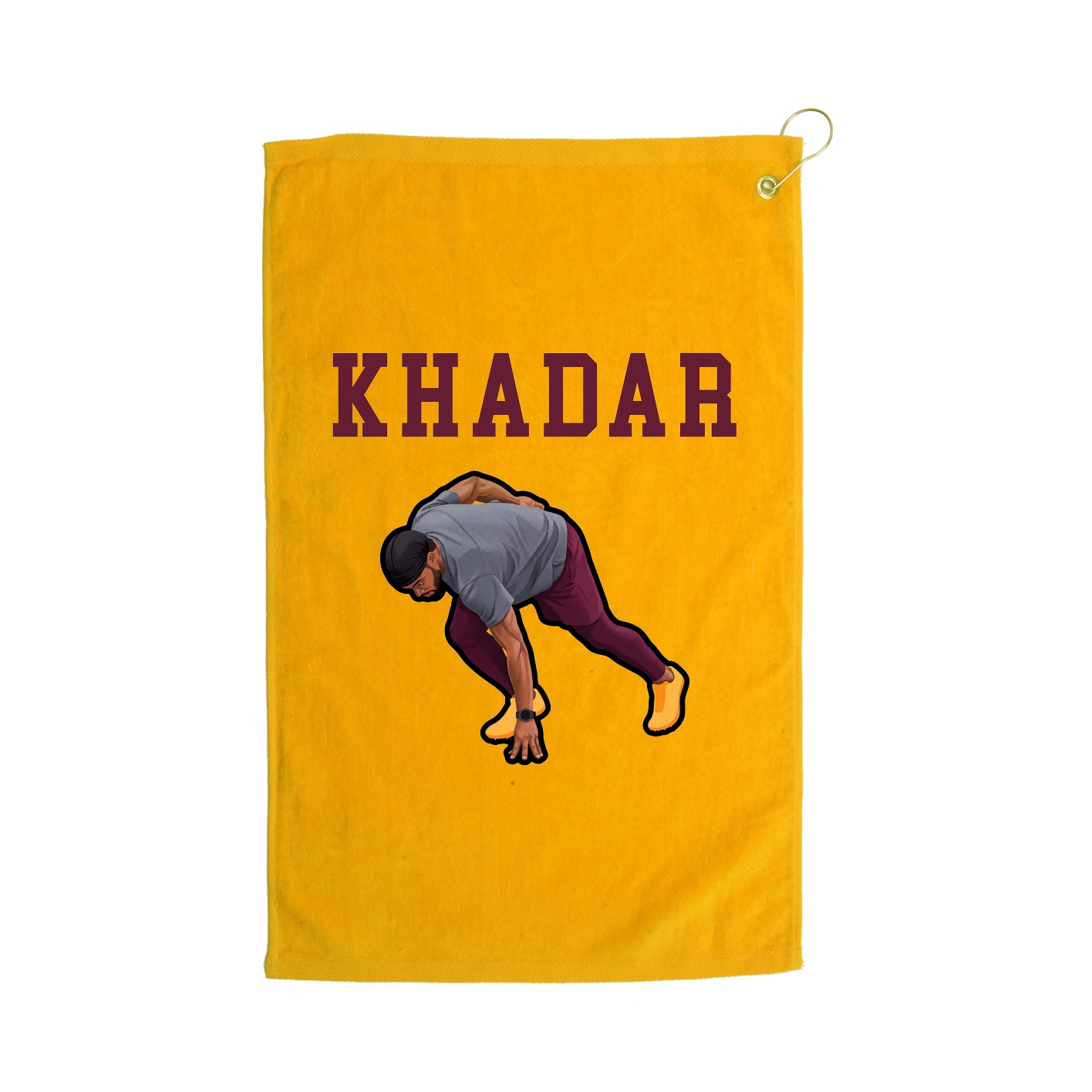 Golf Towel — Shirsey in Gold