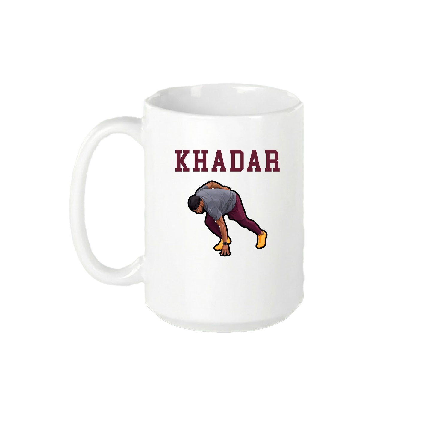 15oz Coffee Mug — Shirsey in White