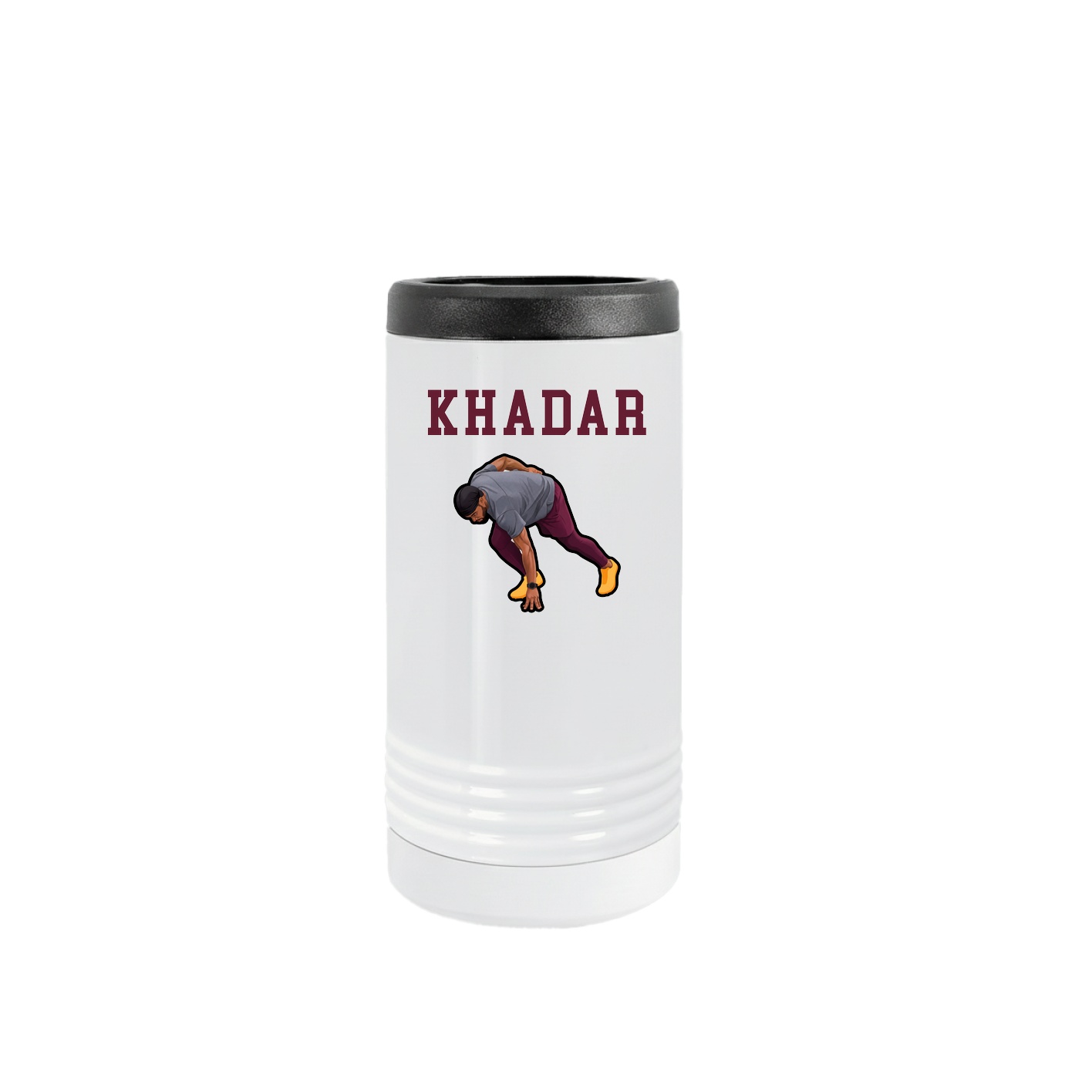 Slim Beverage Holder — Shirsey in White