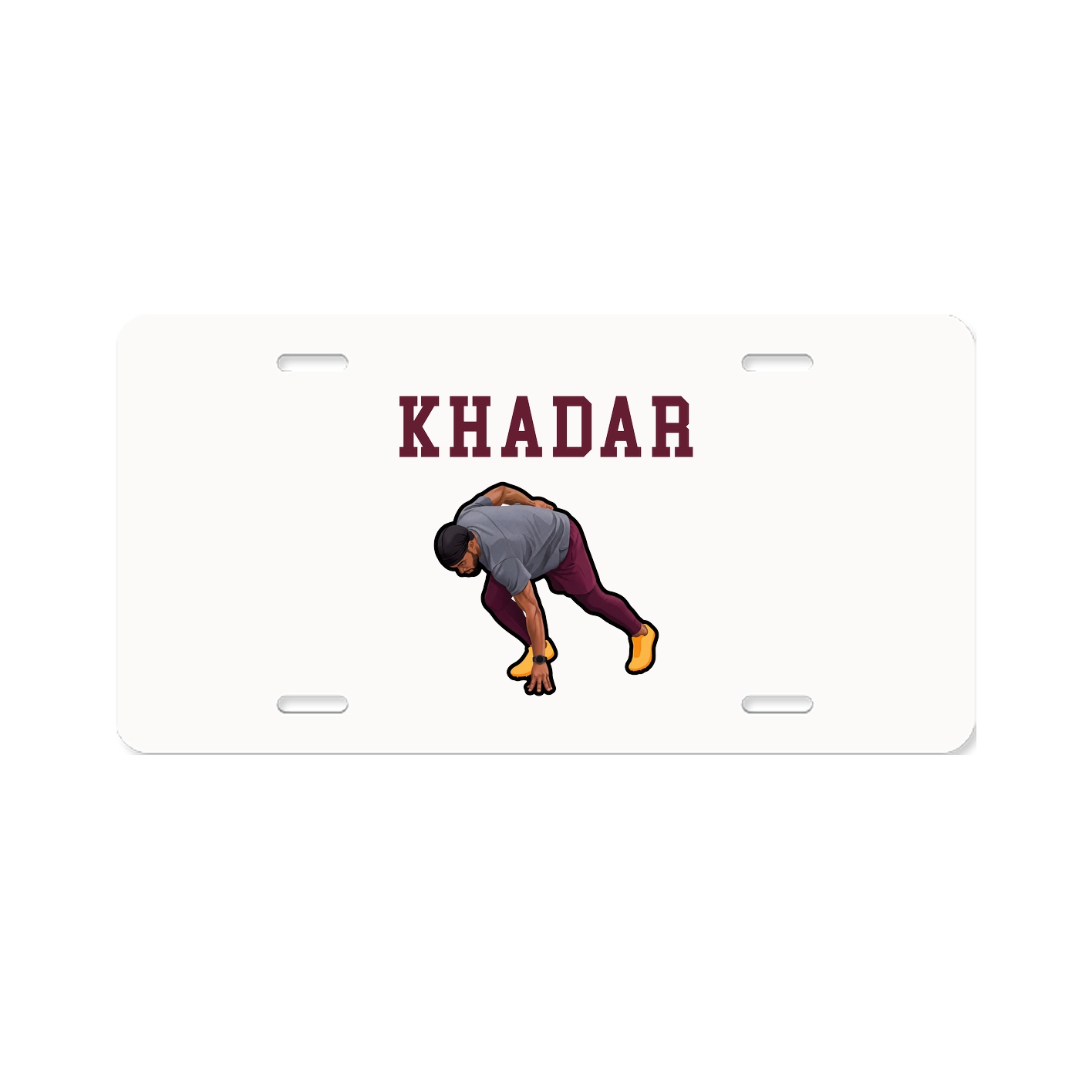 License Plate — Shirsey in Classic