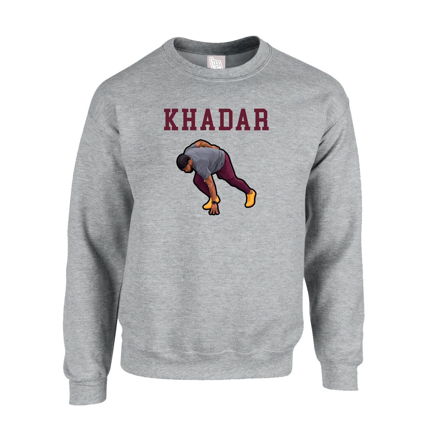 Fleece Crew — Shirsey in Grey