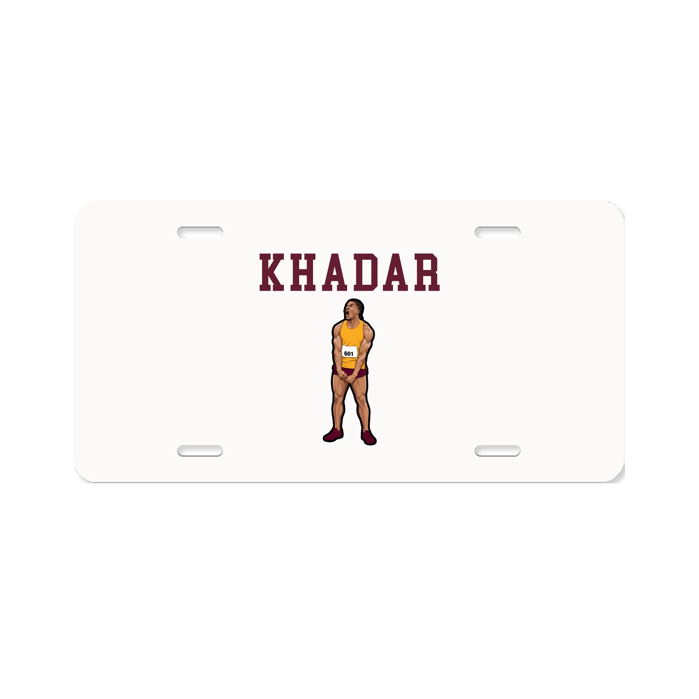 License Plate — Shirsey in Classic