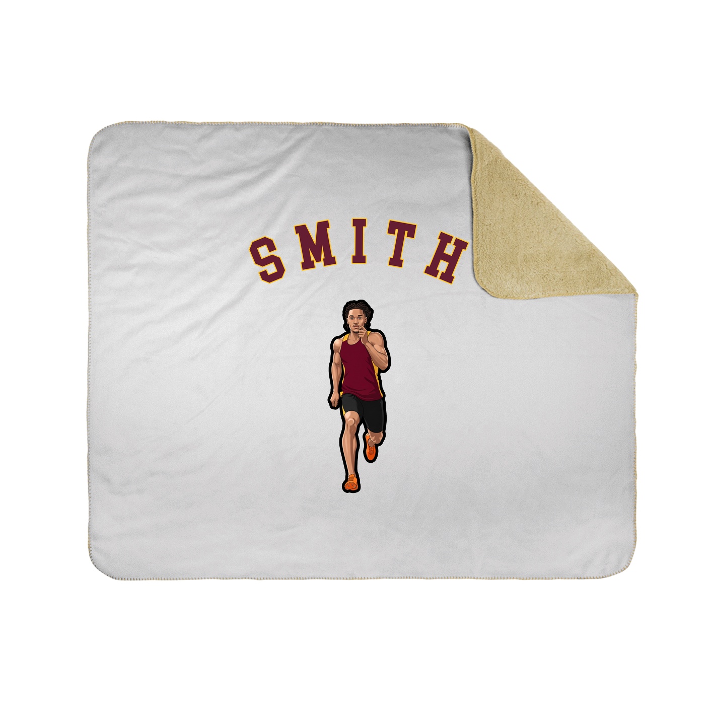 Throw Blanket — Shirsey Arch in White