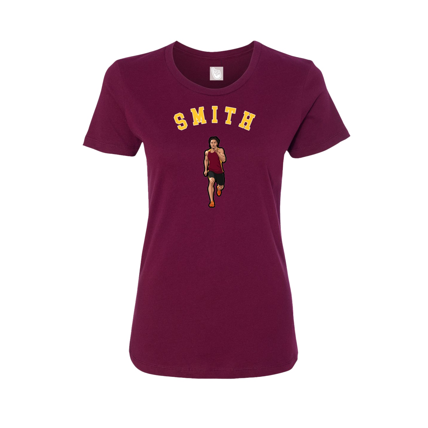 Womens Tee — Shirsey Arch in Maroon