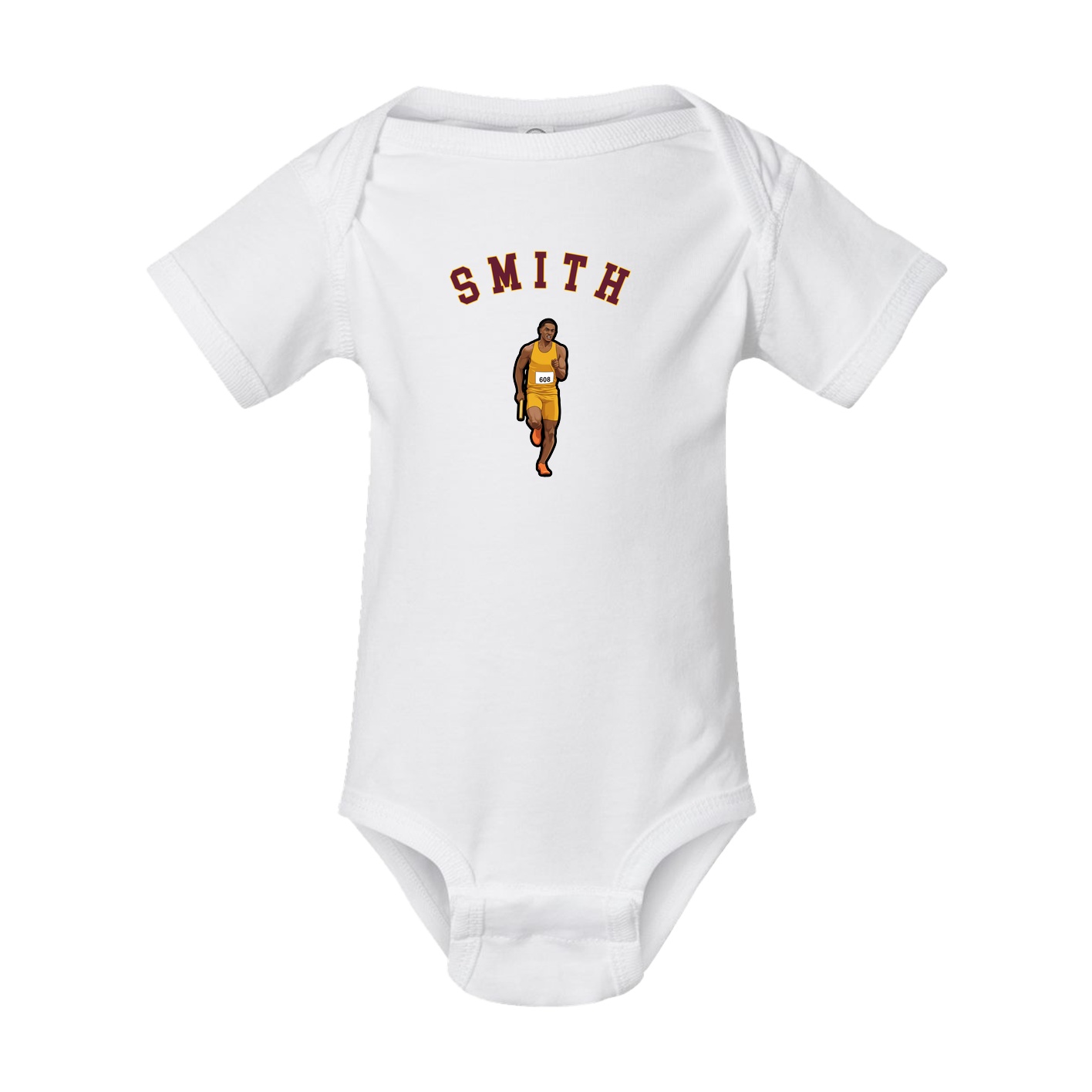 Baby Onesie — Shirsey Arch in White