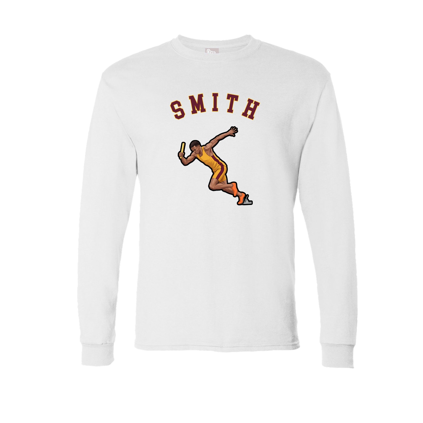 Long Sleeve Tee — Shirsey Arch in White
