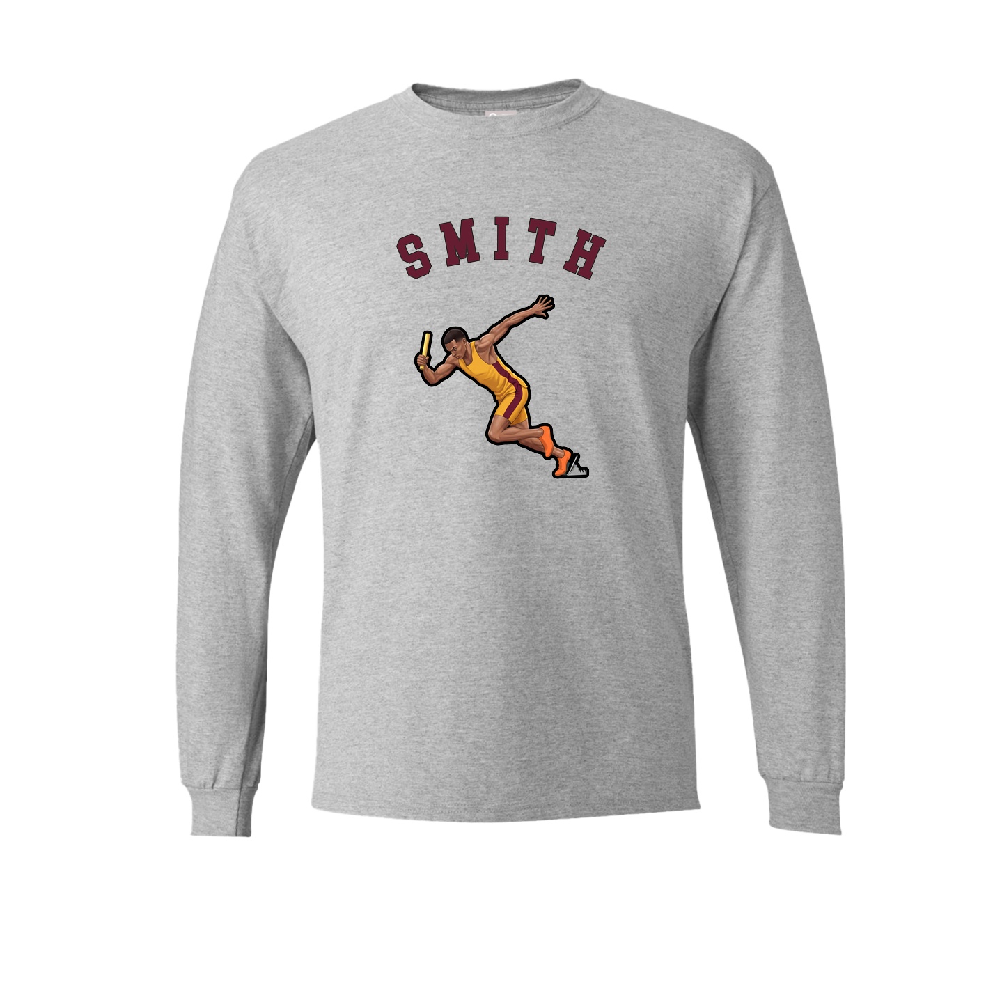 Long Sleeve Tee — Shirsey Arch in Grey