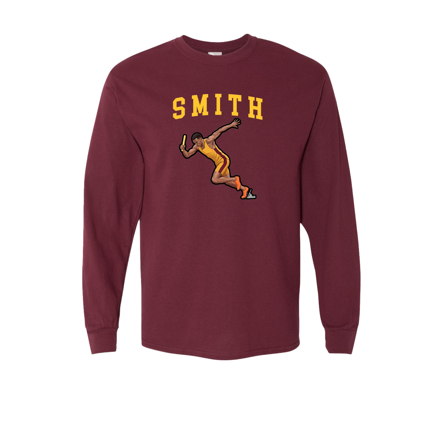 Long Sleeve Tee — Shirsey in Maroon