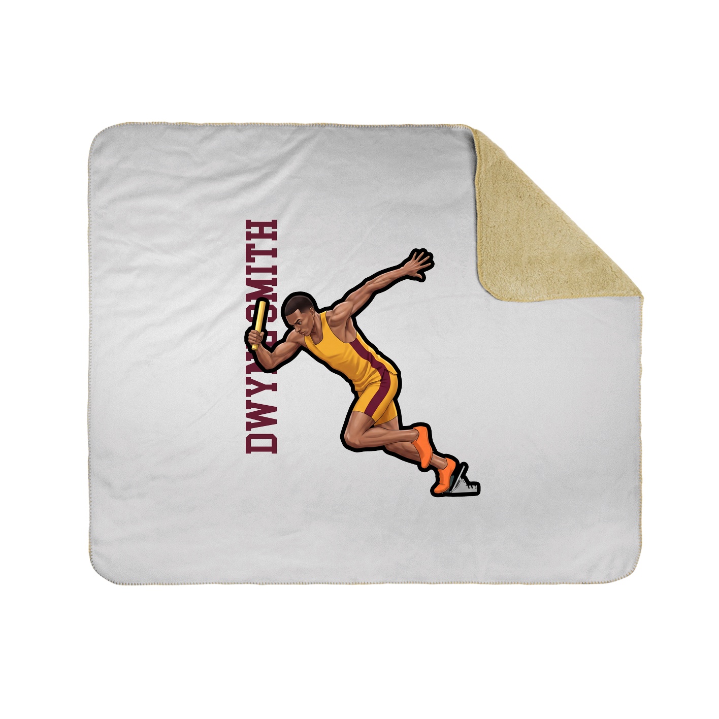 50x60 Sherpa Lined Throw Blanket