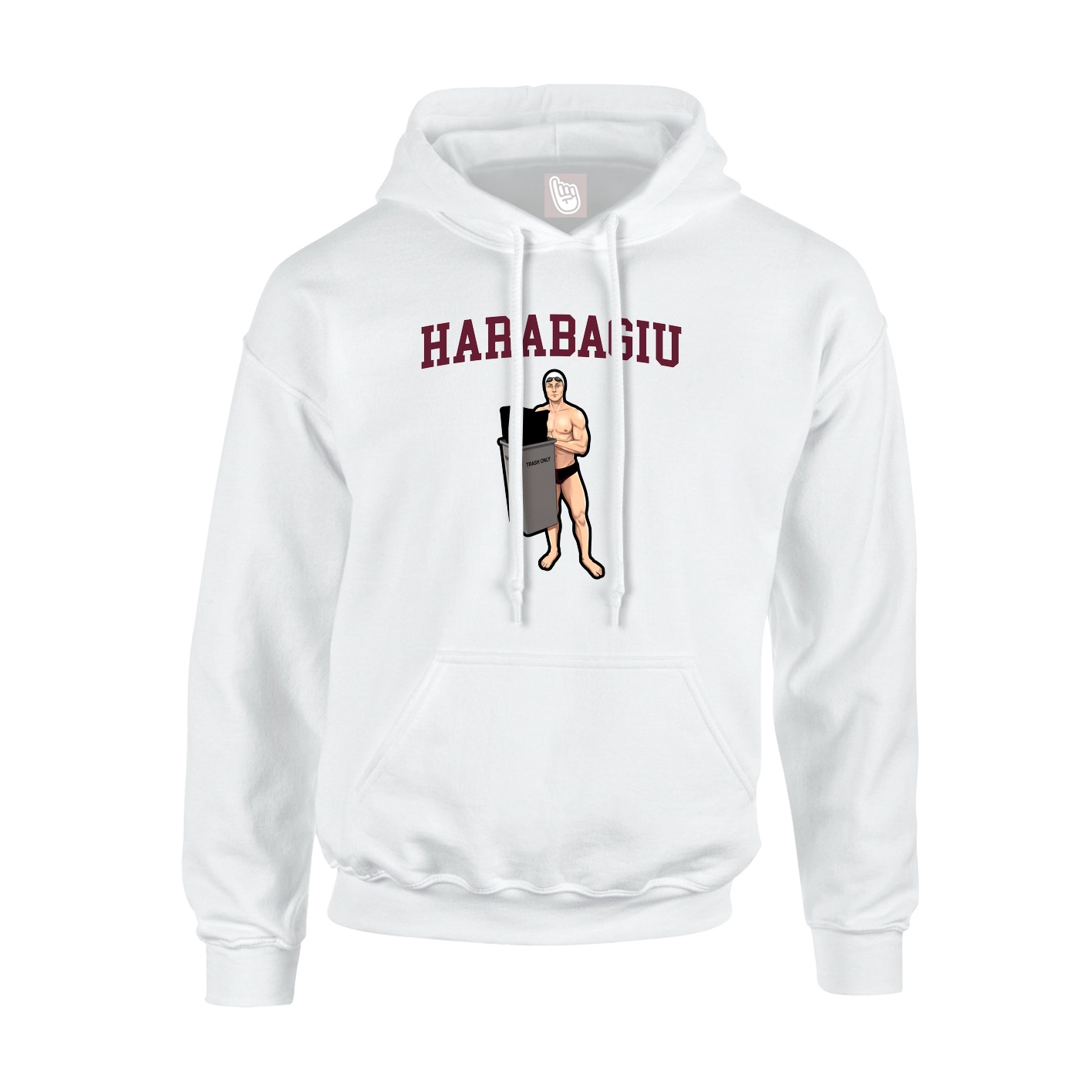 Hoodie — Shirsey in White