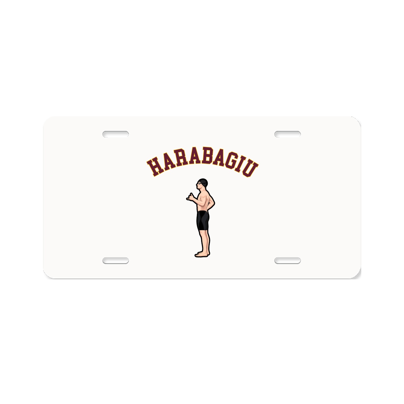 License Plate — Shirsey Arch in Classic