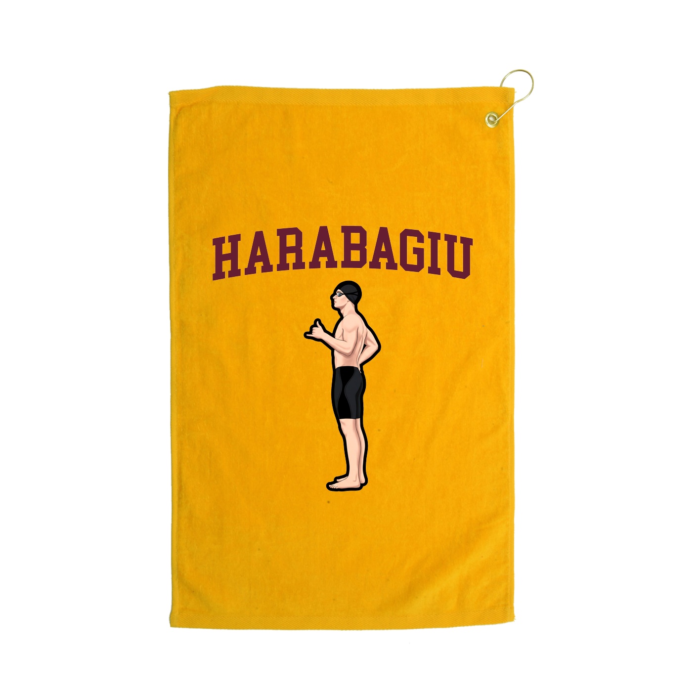 Golf Towel — Shirsey in Gold