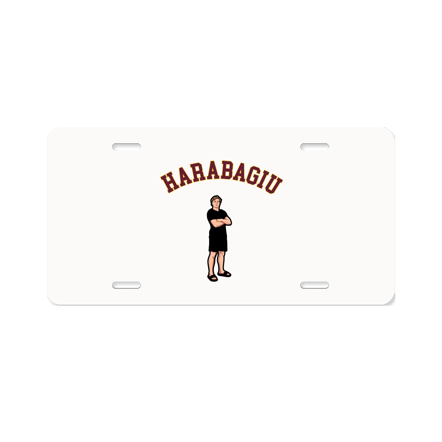 License Plate — Shirsey Arch in Classic
