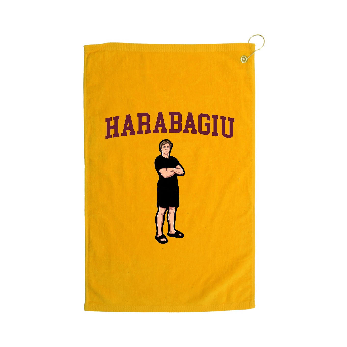 Golf Towel — Shirsey in Gold