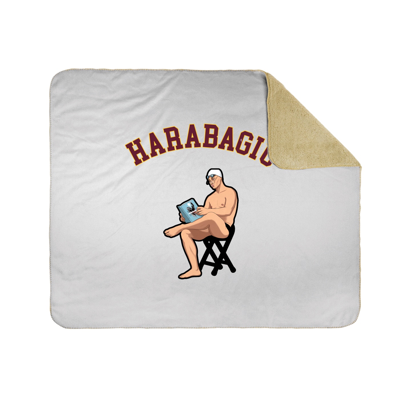 Throw Blanket — Shirsey Arch in White