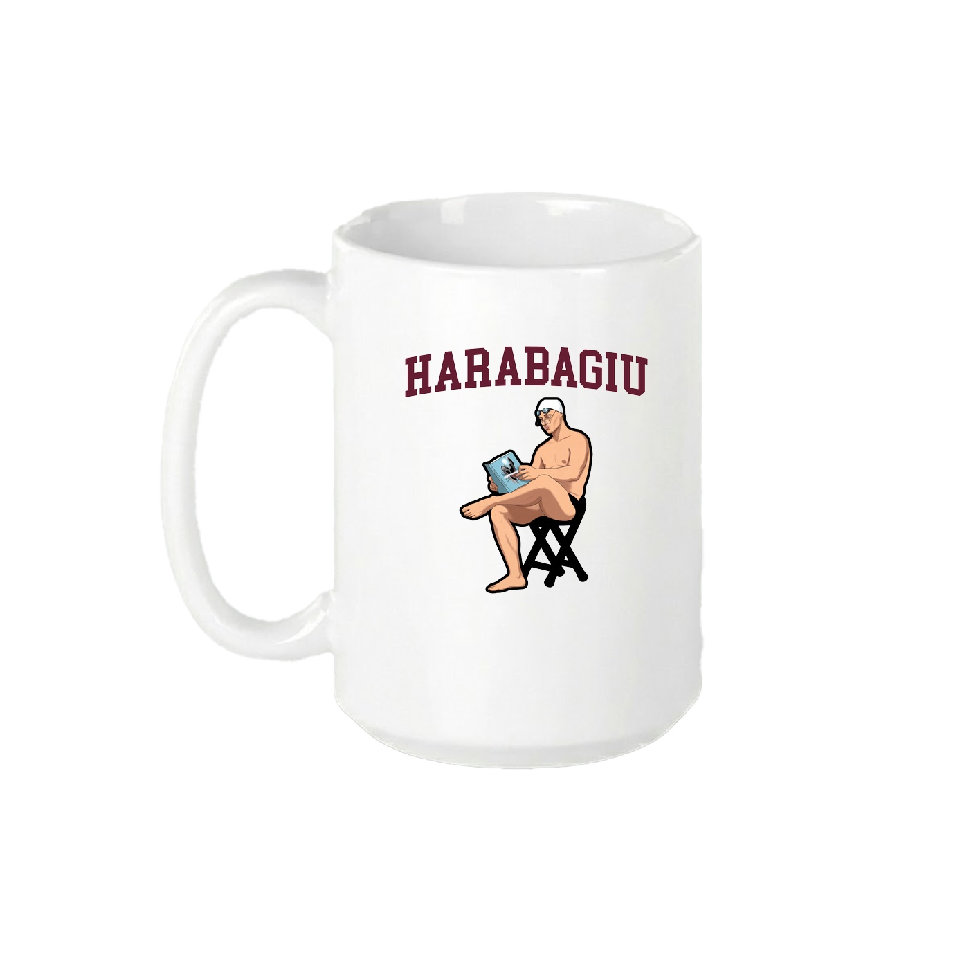 15oz Coffee Mug — Shirsey in White