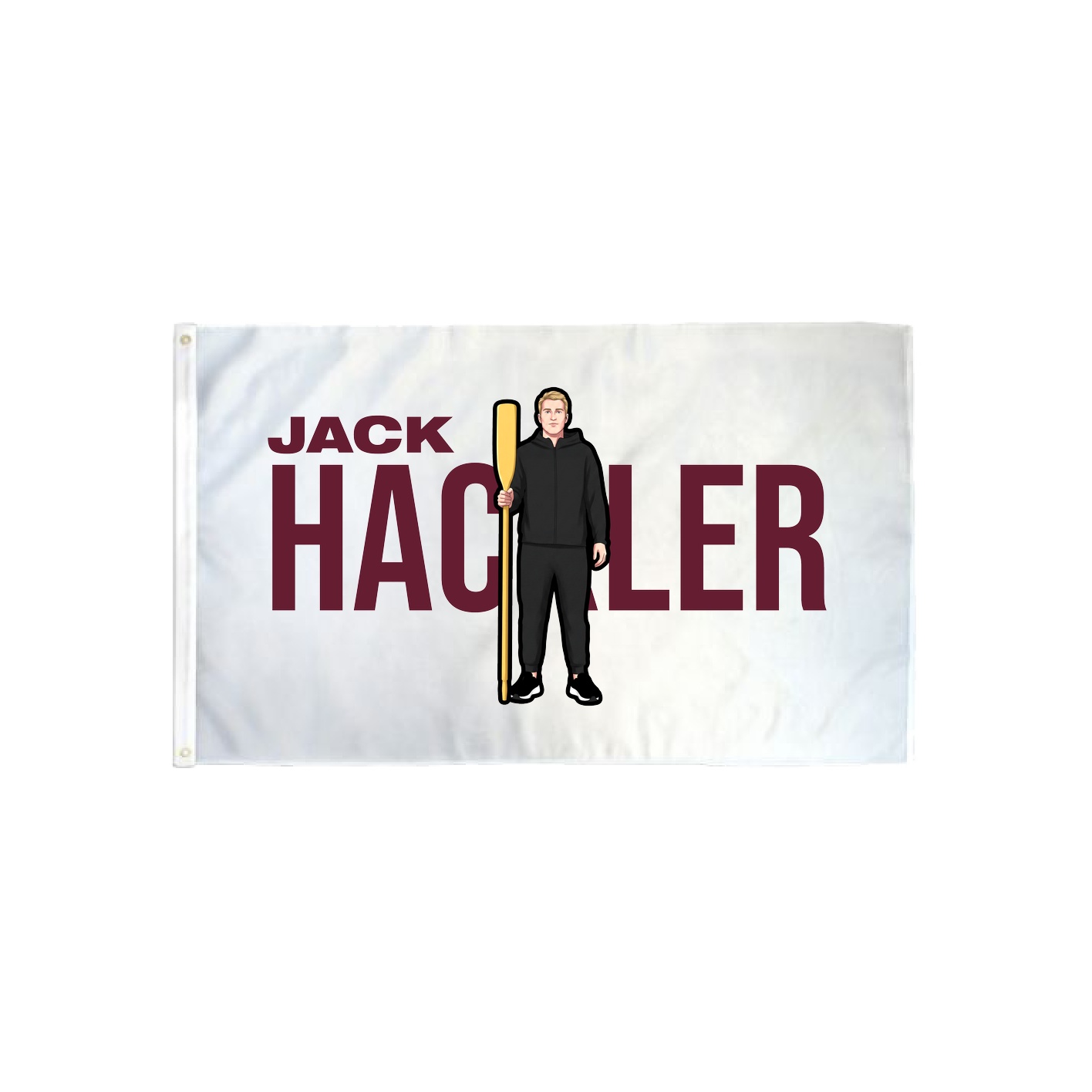 3x5 Flag — Player Name in Classic