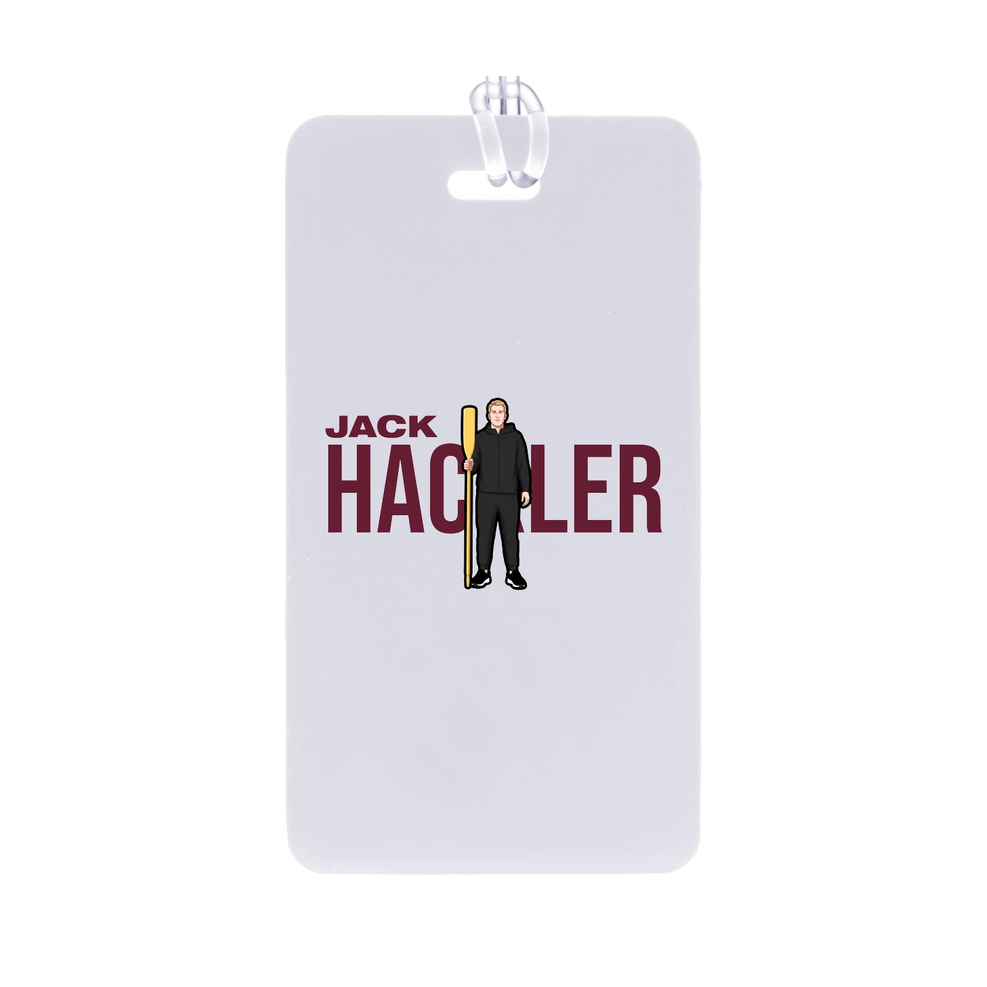 Bag Tag — Player Name in Classic
