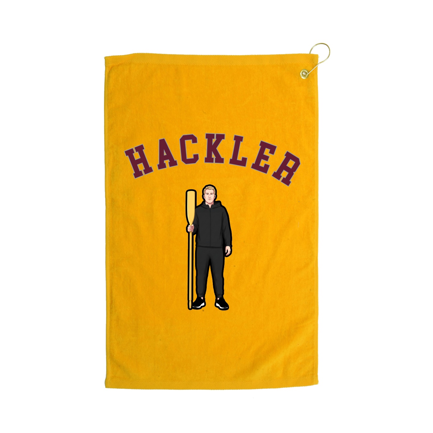 Golf Towel — Shirsey Arch in Gold