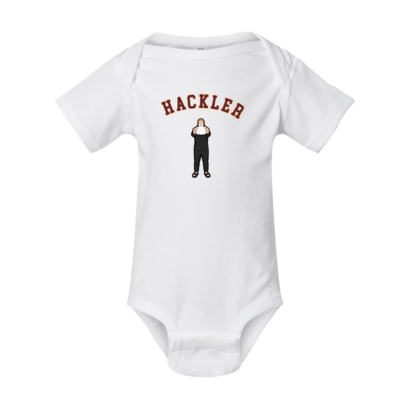 Baby Onesie — Shirsey Arch in White