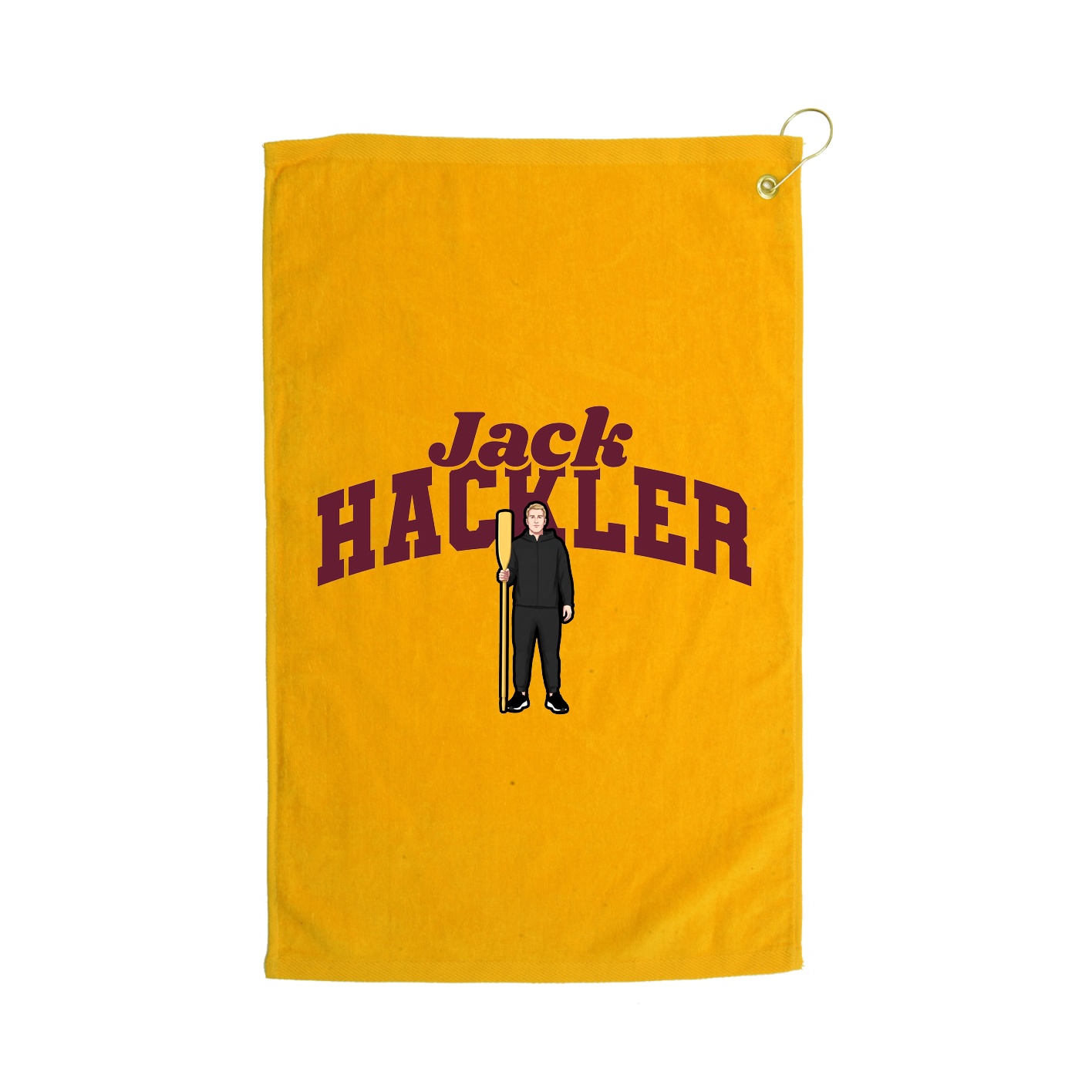Golf Towel — Signature Arch in Gold