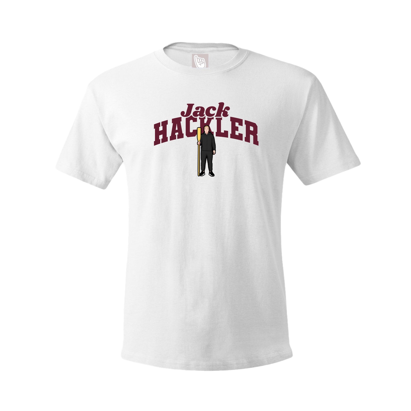 Youth Tee — Signature Arch in White