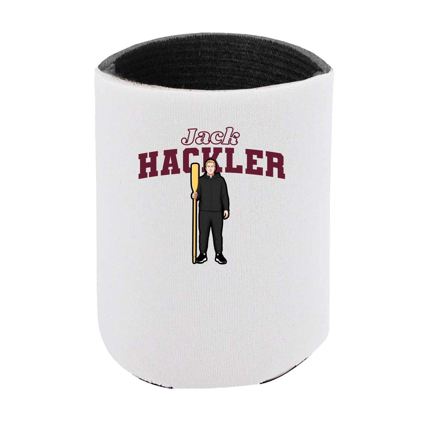 Can Holder — Name Arch in White