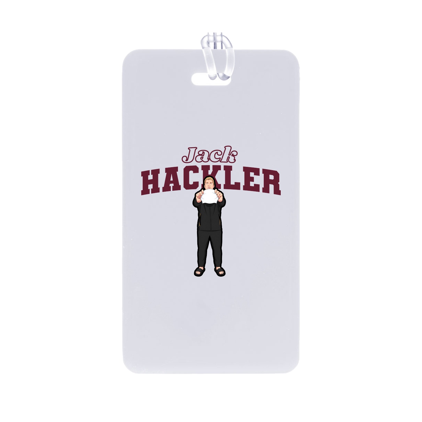 Bag Tag — Name Arch in Classic