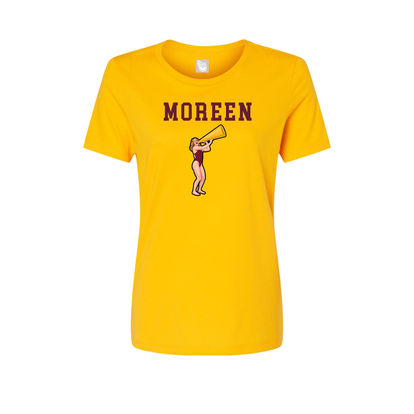 Fitted Women's Tee — Shirsey in Gold