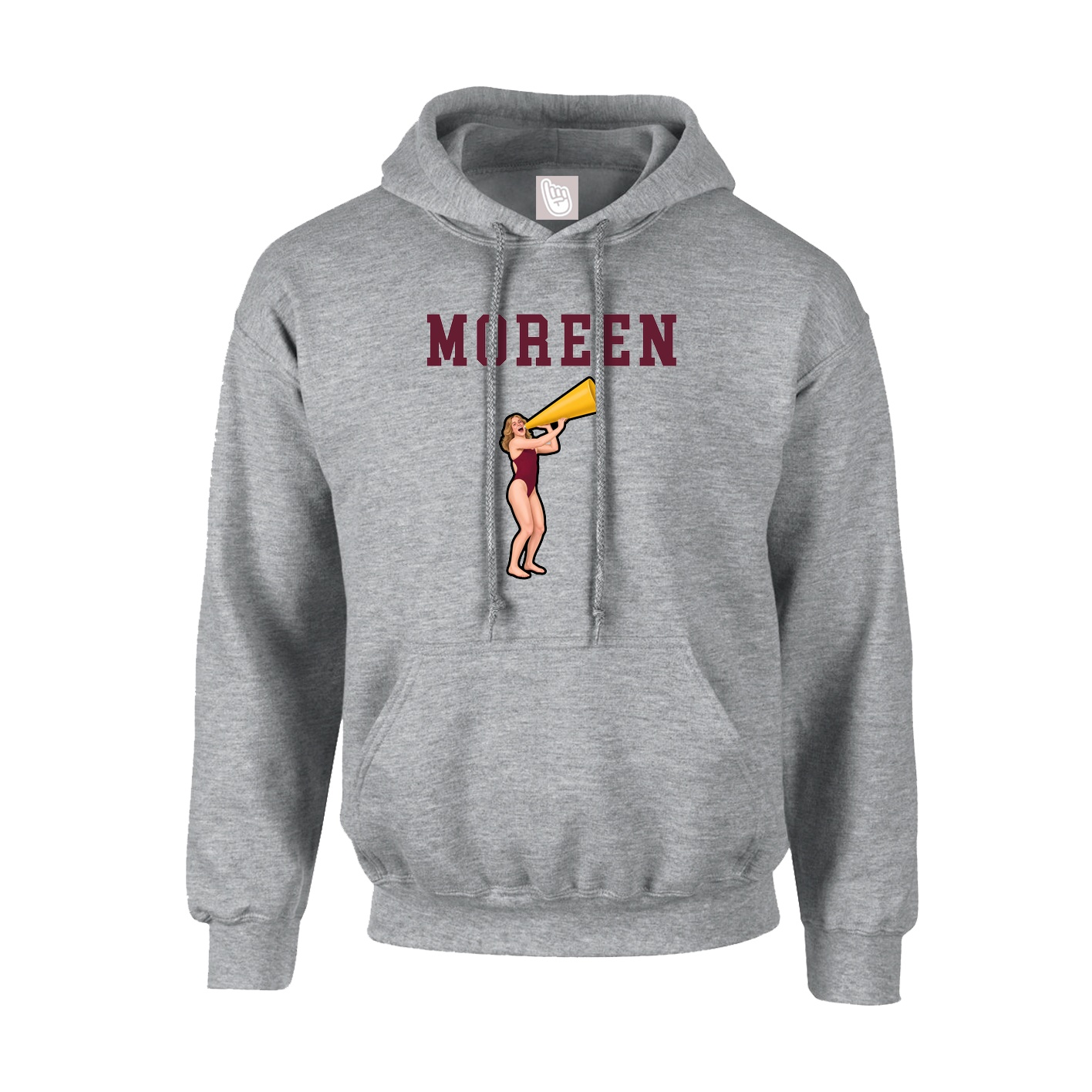 Youth Hoodie — Shirsey in Grey