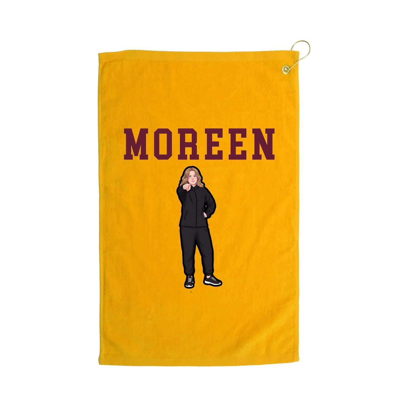 Golf Towel — Shirsey in Gold