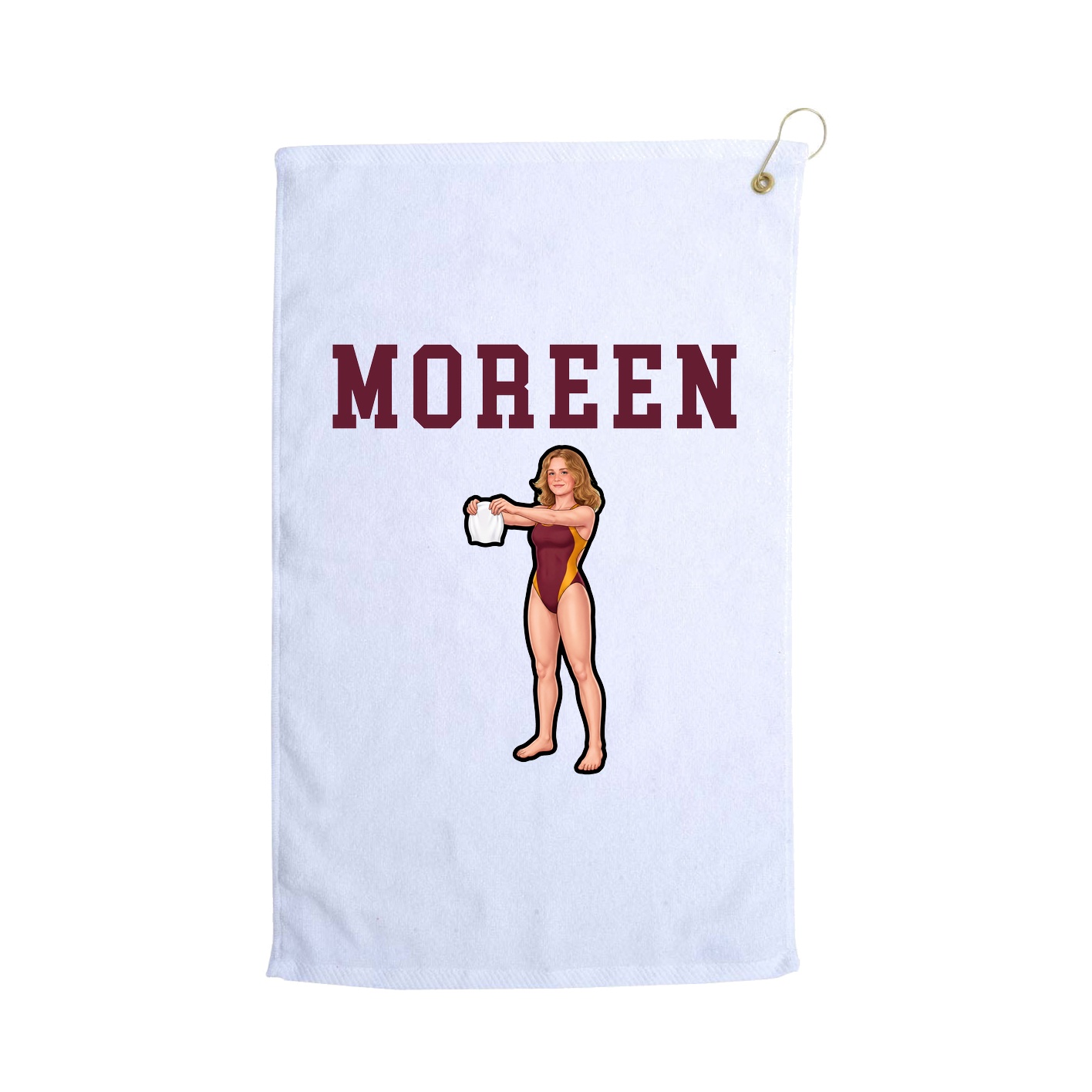 Golf Towel — Shirsey in White
