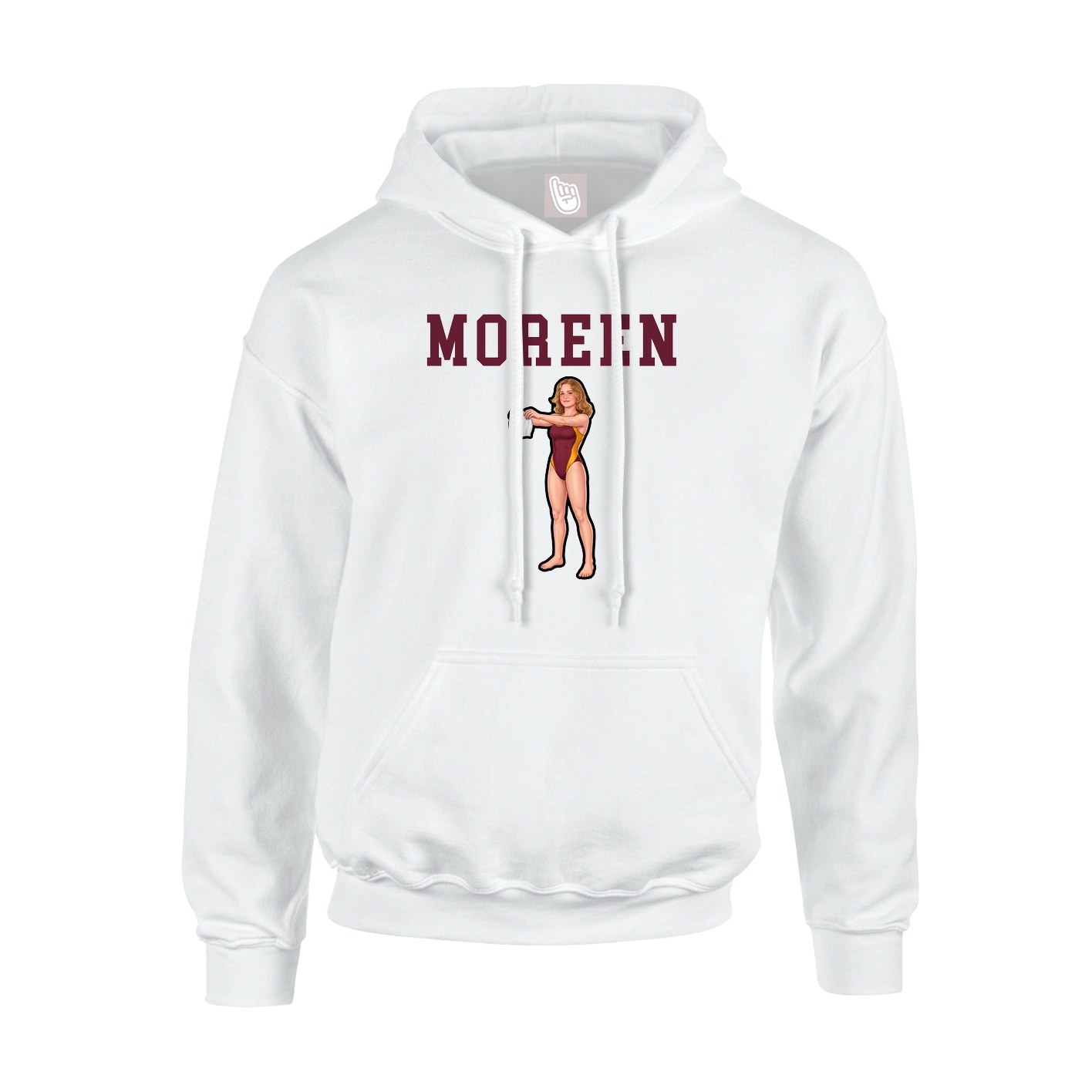 Youth Hoodie — Shirsey in White