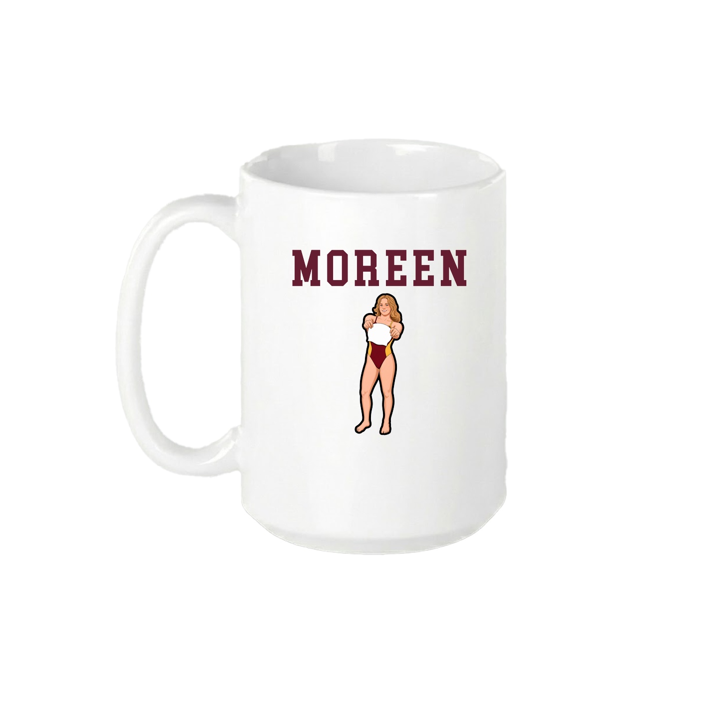 15oz Coffee Mug — Shirsey in White