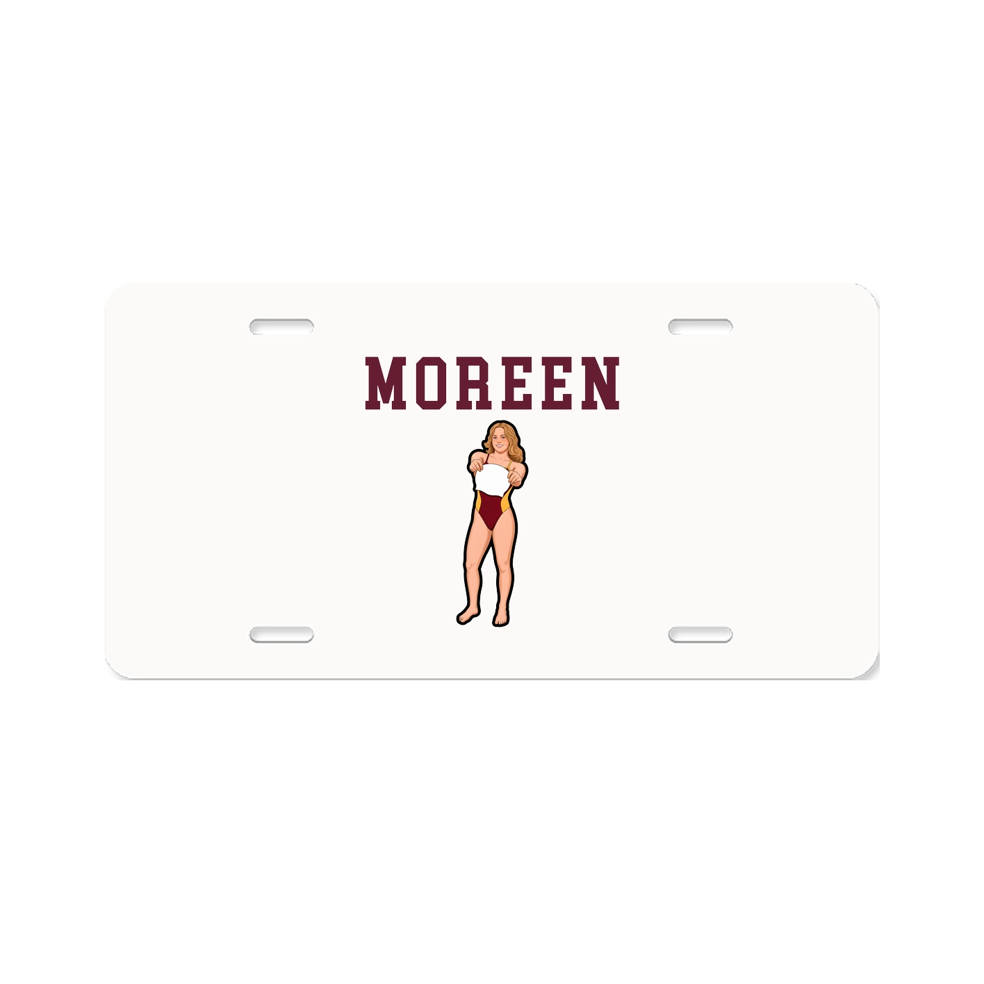 License Plate — Shirsey in Classic