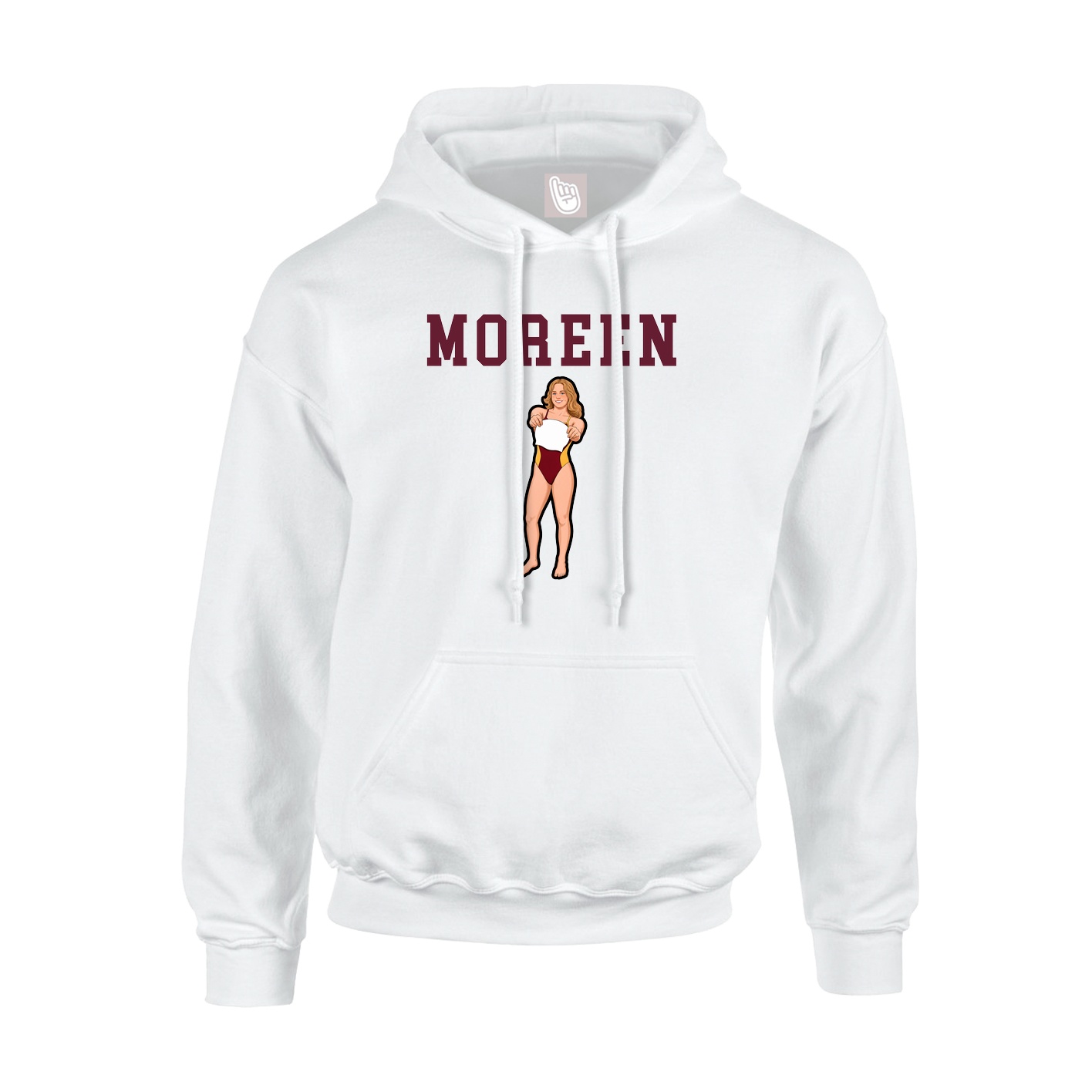 Hoodie — Shirsey in White