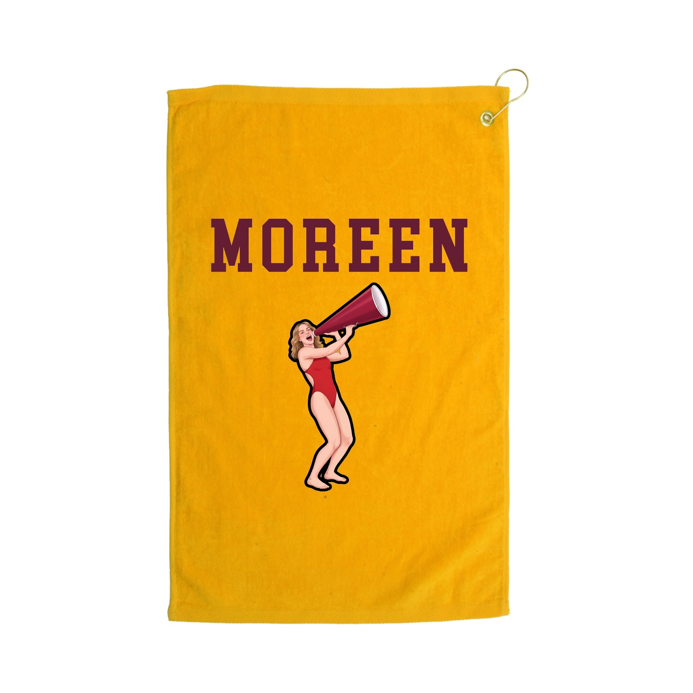 Golf Towel — Shirsey in Gold