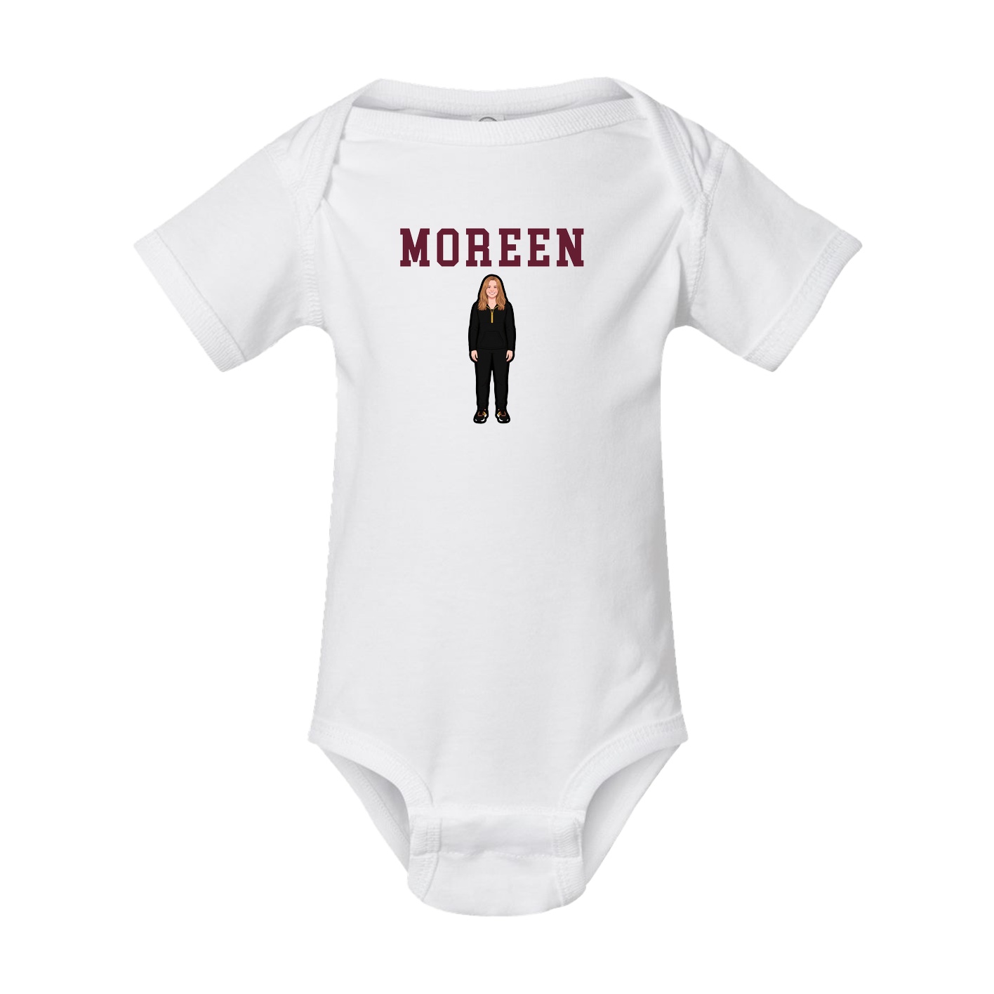 Baby Onesie — Shirsey in White